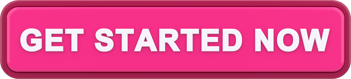 Get started now button. button. 3D illustration.